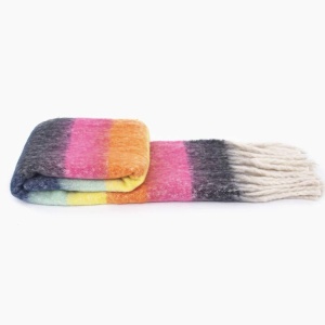 Rainbow Stripes Scarf